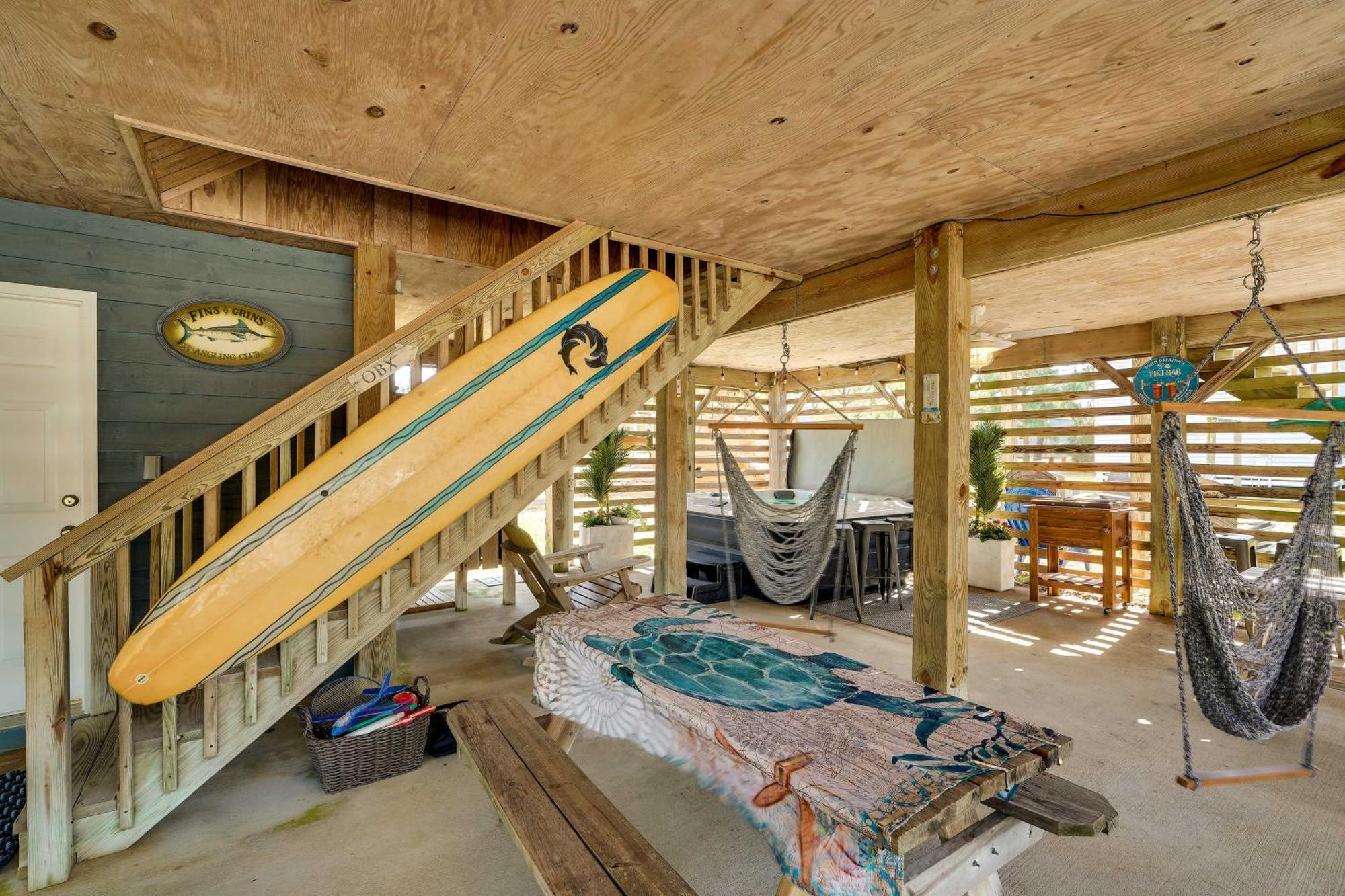 Dunn Dreamin Hot Tub, Pirate Fort, And Fire Pit! Nags Head Bagian luar foto